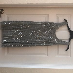 Gianni Bini sequined cocktail gown